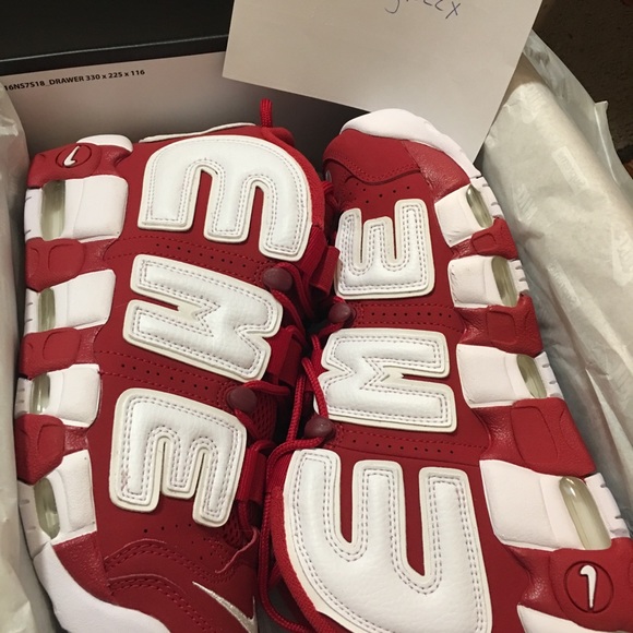 AUTHENTIC NIKE X SUPREME “SUPTEMPO” Size 8 men’s - Picture 2 of 4